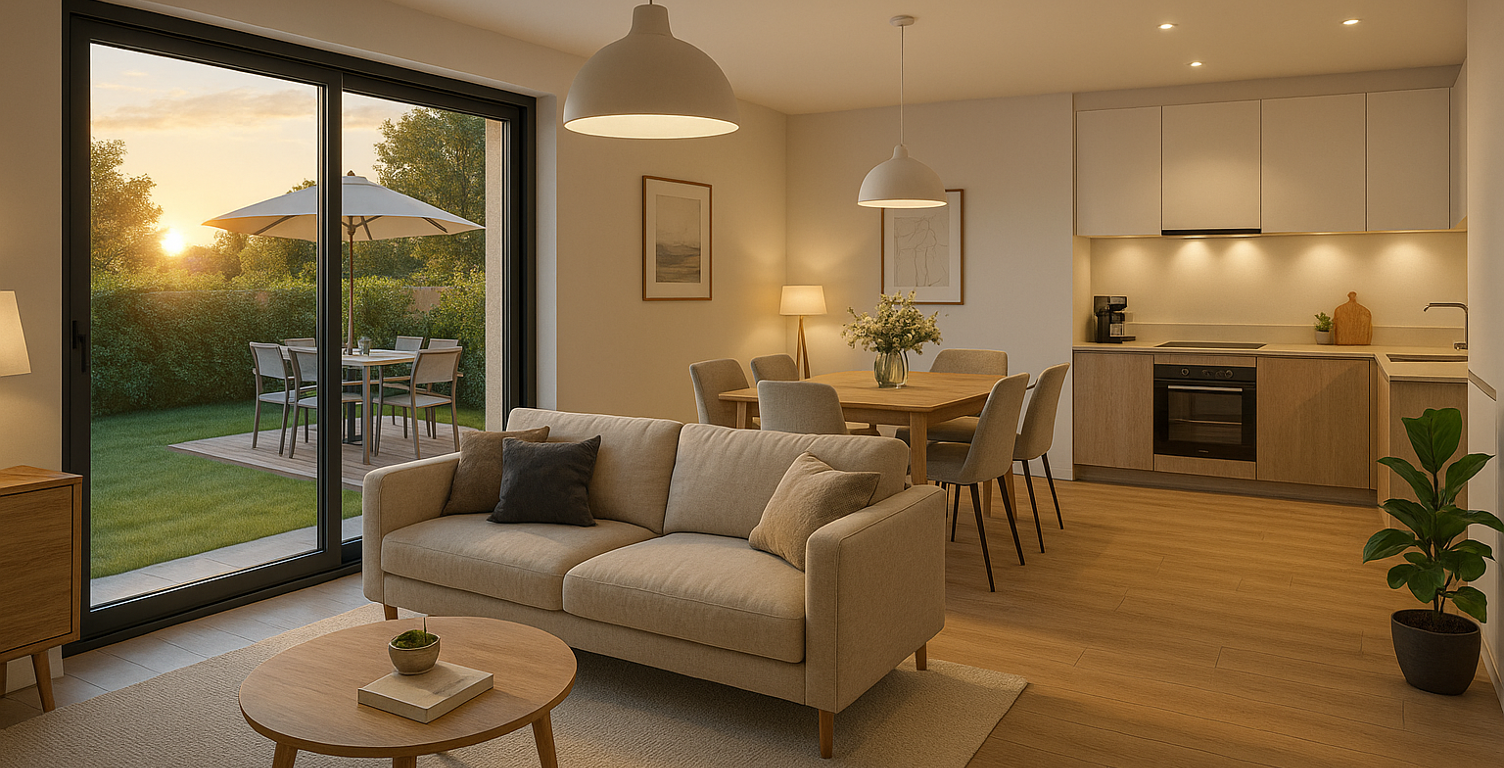-DUPLEX EN REZ DE JARDIN AUX PORTES DE METZ — photo 1