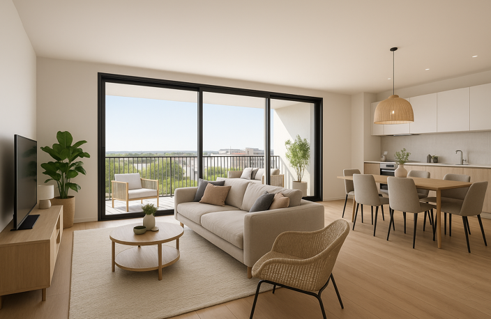  - Rare T3 68m² avec deux balcons / 5mins gare Metz  — photo 2