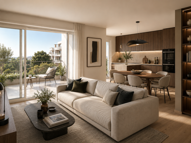-SUITE PARENTALE | EXPOSITION SUD-EST | BALCON | PROCHE COMMERCES — photo du bien