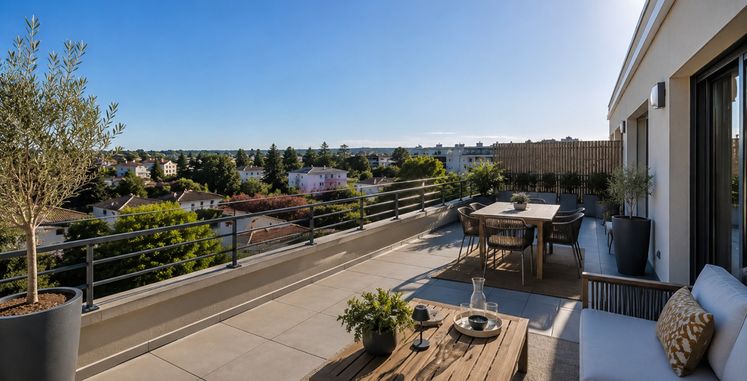- Spacieux T4 / Grande terrasse de 34 m² — photo 1
