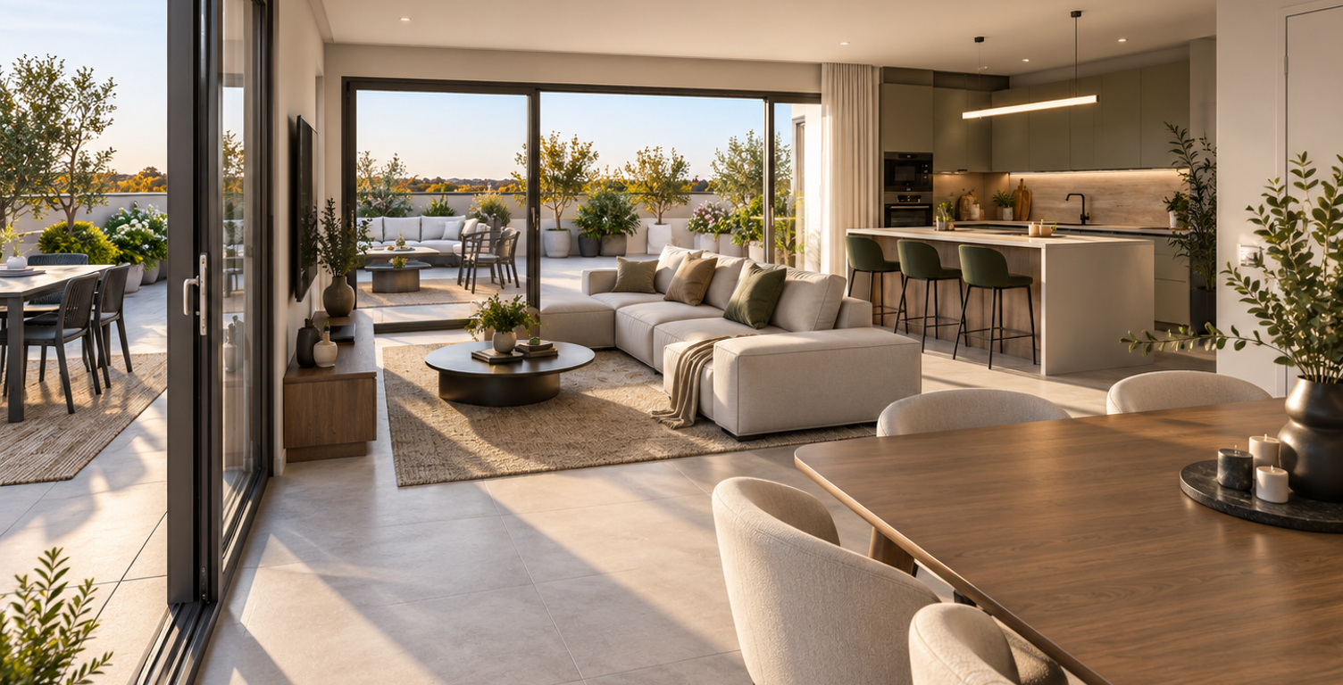 -Terrasse de 50m² en coeur d'îlot proche gare !  — photo 1