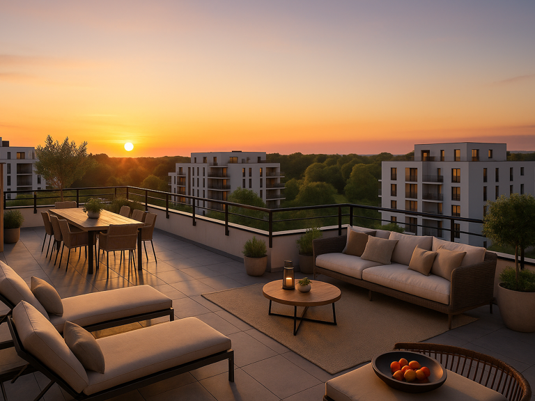 -T5 d’exception avec immense terrasse sur le toit – 5 mins de la gare — photo 1