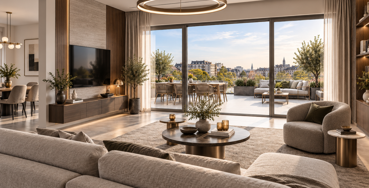 -ATTIQUE GRANDE TERRASSE ET PRESTATION HAUT STANDING PROCHE GARE — photo 1