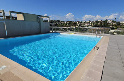 NICE OUEST - FABRON - STUDIO - MEUBLE - TERRASSE - PISCINE - CAVE — photo du bien