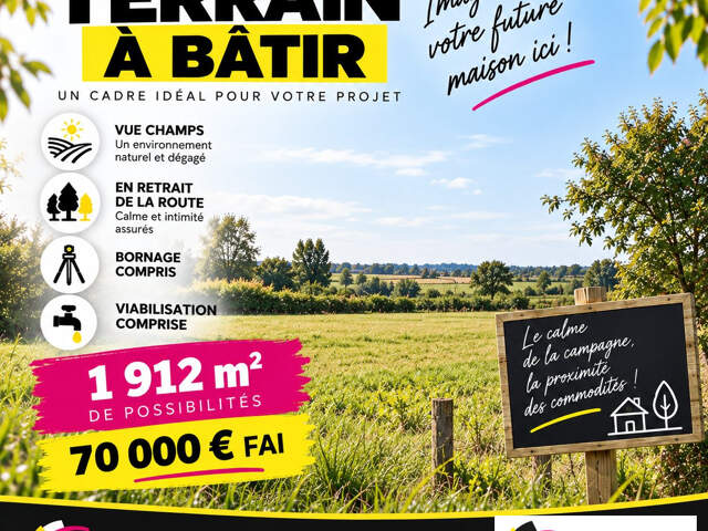 Terrain à vendre Saint-Python — photo du bien