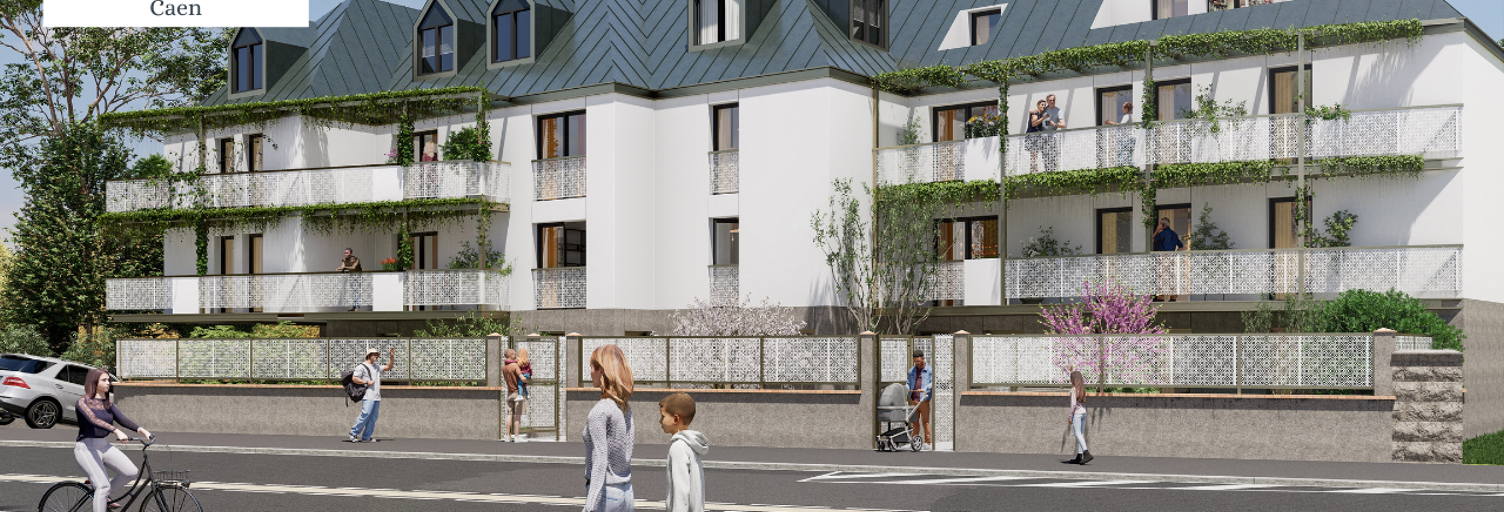 Appartement neuf T1, T2, T3, T4 Pièce 21 à 84 m² à vendre à Caen (14000)