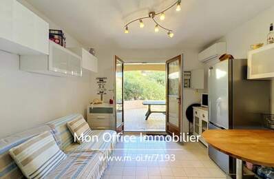 Référence : 7193-LES - STUDIO AVEC TERRASSE ET PARKING DANS RÉSIDENCE CALME AVEC PISCINE À CAVALAIRE SUR MER — photo du bien