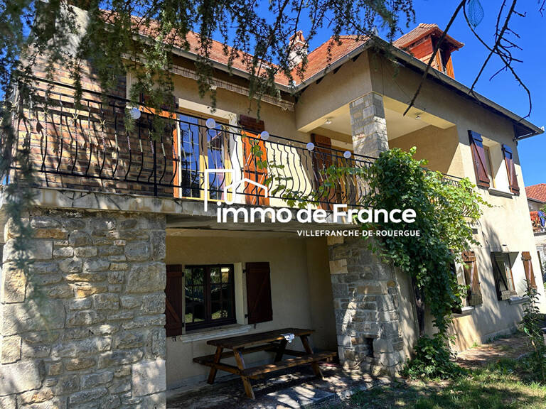 Villefranche de Rouergue maison 5 chambres, bureau, sous-sol total et terrain clos de murs de  1565 m² — photo 1