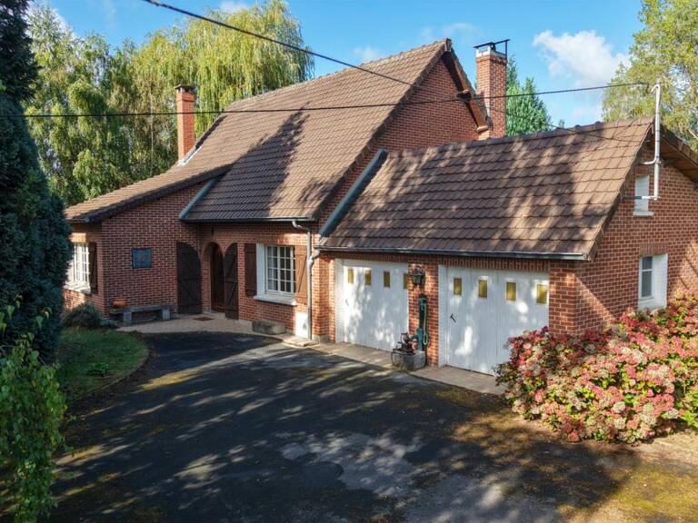 ELESMES (59600) – Maison 122 m² – 3 chambres – 7 100 m² de terrain – Beau potentiel — photo 1