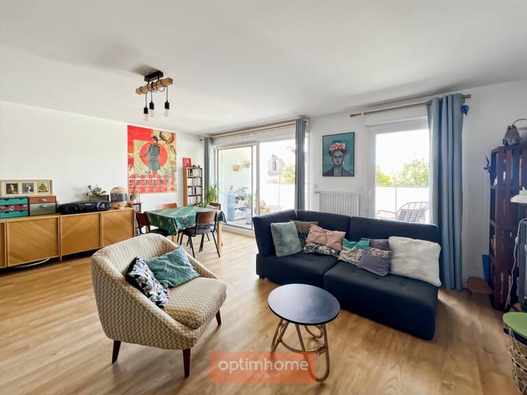 Rennes Sud-Gare Sainte-Thérèse – T4 traversant, 3 chambres, 2 loggias, garage — photo 1