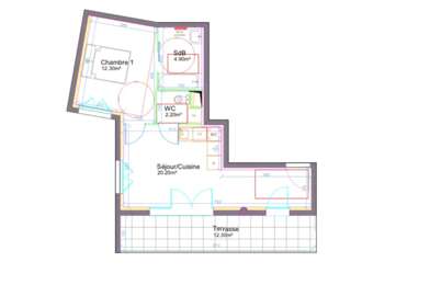 Appartement 2 pièces 135712 €