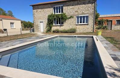 Ensemble immobilier, composé de deux maisons rénovées 135 et 105 m² sur un même terrain de 1900 m² avec piscine Proche de MAGNAC SUR TOUVRE (16) — photo du bien