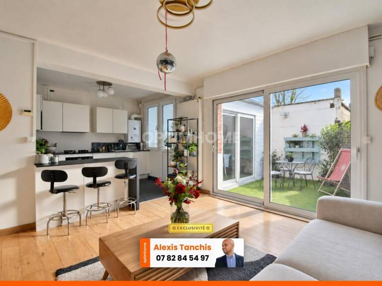 T2 rénové 58 m², petite copro, terrasse au calme & garage privatif - MARCQ EN BAROEUL — photo 1