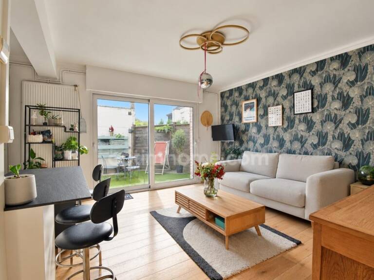 T2 rénové 58 m², petite copro, terrasse au calme & garage privatif - MARCQ EN BAROEUL — photo 1