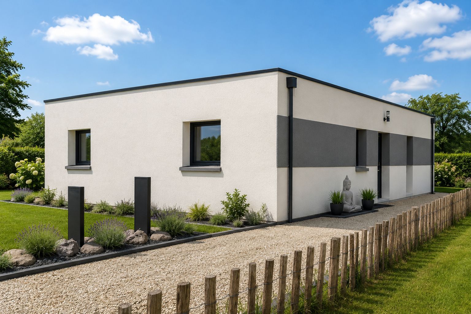 Projet de construction d'une maison 95 m² avec terrain à SAINT-PIERRE-LA-COUR (53)