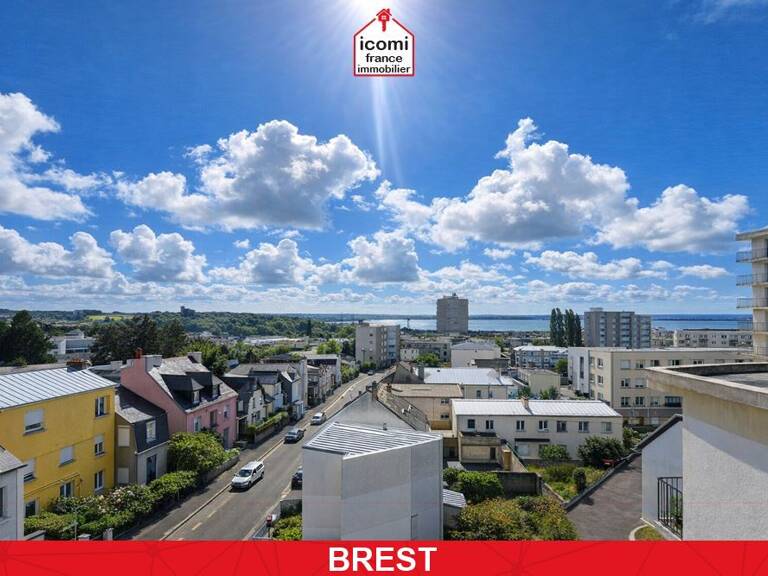 FINISTERE - Brest (29200) - A VENDRE - APPARTEMENT - 65M² - DEUX CHAMBRES - VUE MER - ASCENSEUR - 5EME ETAGE - ST MICHEL - RARE — photo 1