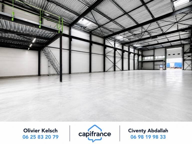 LOCAL INDUSTRIEL NEUF 1 058 M² À VENDRE – PONT ROULANT 12,5 T – HSP 12 M – SAVOIE- SAINTE HELENE SUR ISERE (73) — photo 1
