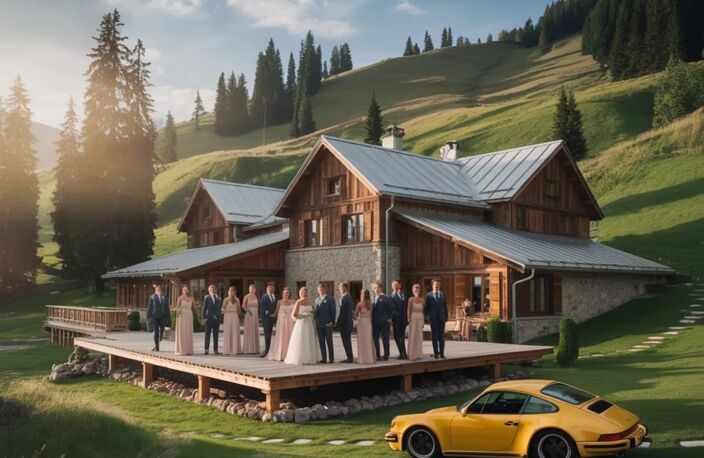 A VENDRE FDC entre Annecy / Genève, Gîte de Groupe 32 couchages, mariages, events CA 140KE — photo 2