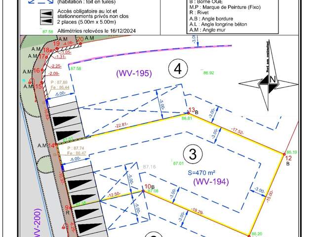 TERRAIN viabilisé à vendre de 470,00 m² ALIGNAN DU VENT (34) — photo du bien