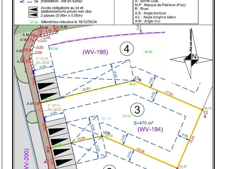 TERRAIN viabilisé à vendre de 470,00 m² ALIGNAN DU VENT (34) — photo 1
