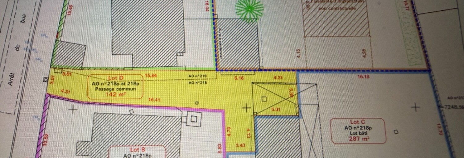 Terrain  287 m² à vendre à Le Coudray (28630)