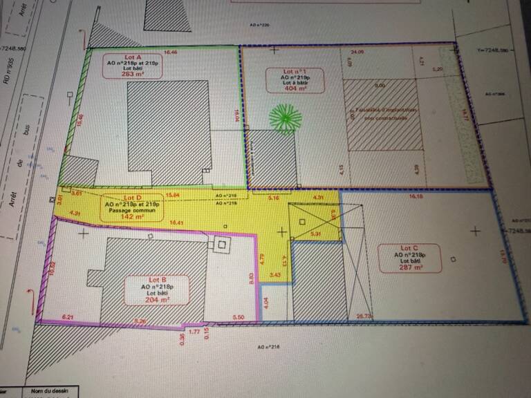Terrain 287 m² à vendre  LE COUDRAY (28) — photo 1