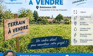 Terrain  1555 m² à vendre à Balaiseaux (39120)