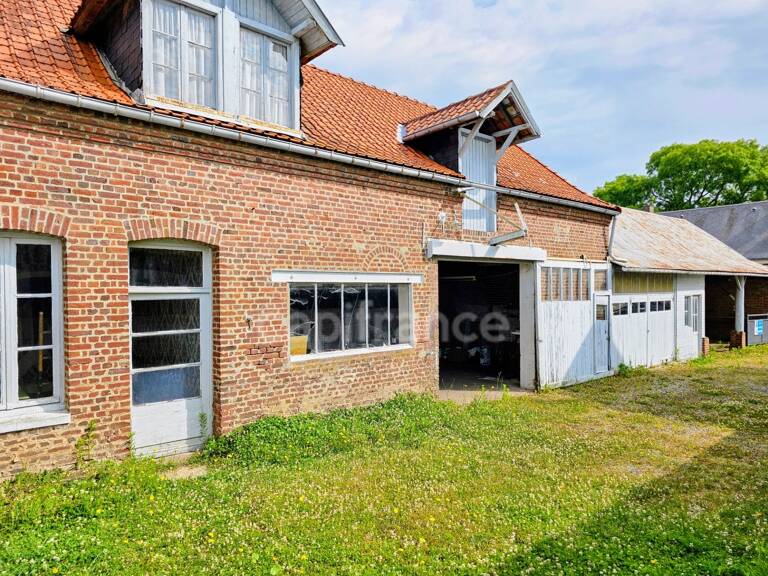 À VENDRE BÂTISSE EN BRIQUE À RENOVER d'environs 130 m² avec dépendances à Friville-Escarbotin 80 — photo 1