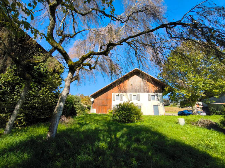 Viuz-en-Sallaz : Ancienne ferme rénovée alliant cachet et performance énergétique – proche Genève — photo 1