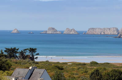 GOULIEN — Maison en ossature bois avec vue panoramique sur la plage : le rêve absolu sur la presqu'île — photo du bien