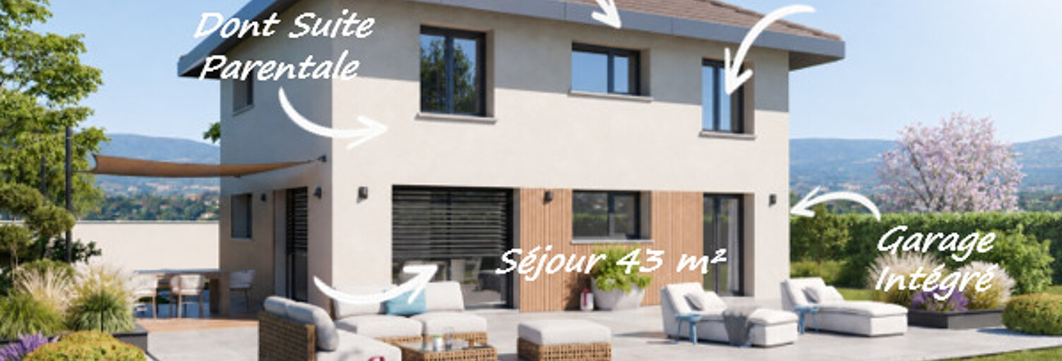 Maison 122 m² à construire Crozet (01170)