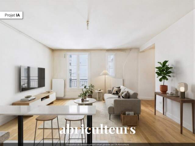 Appartement de 3 pièces – 58 m² – Paris 6ᵉ, Saint-Germain-des-Prés — photo du bien