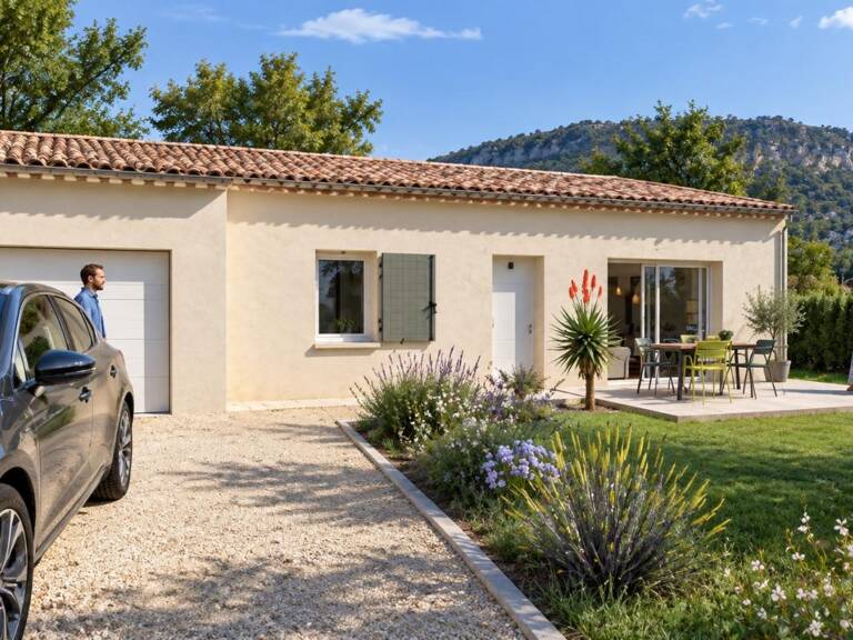 À vendre: Maison de plain-pied 82 m² avec garage sur terrain plat – Cruas (07350) — photo 1
