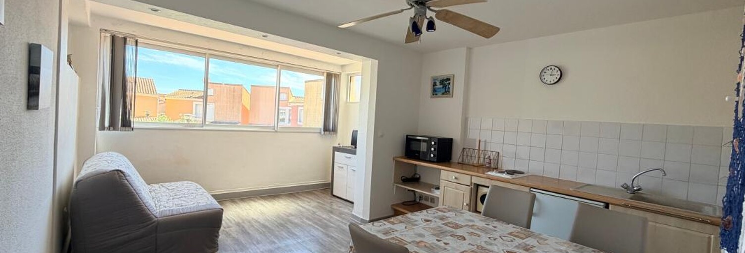 Appartement 2 Pièces 36 m² à vendre à Marseillan (34340)