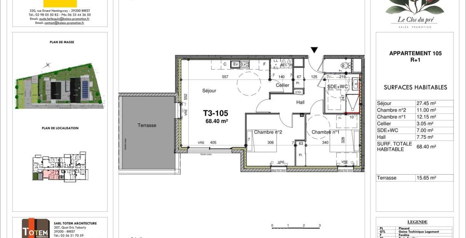 GUILERS Appartement T3 NEUF avec terrasse — photo 1