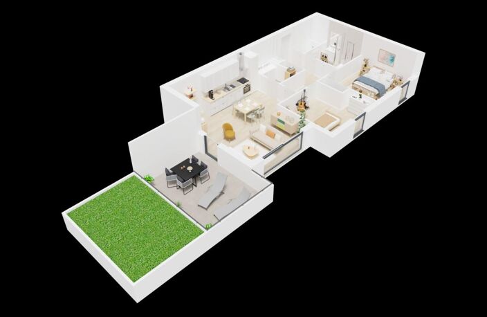 GUILERS Appartement T3 NEUF avec terrasse — photo 4