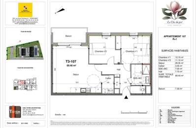 GUILERS Appartement T3 NEUF avec balcon — photo du bien