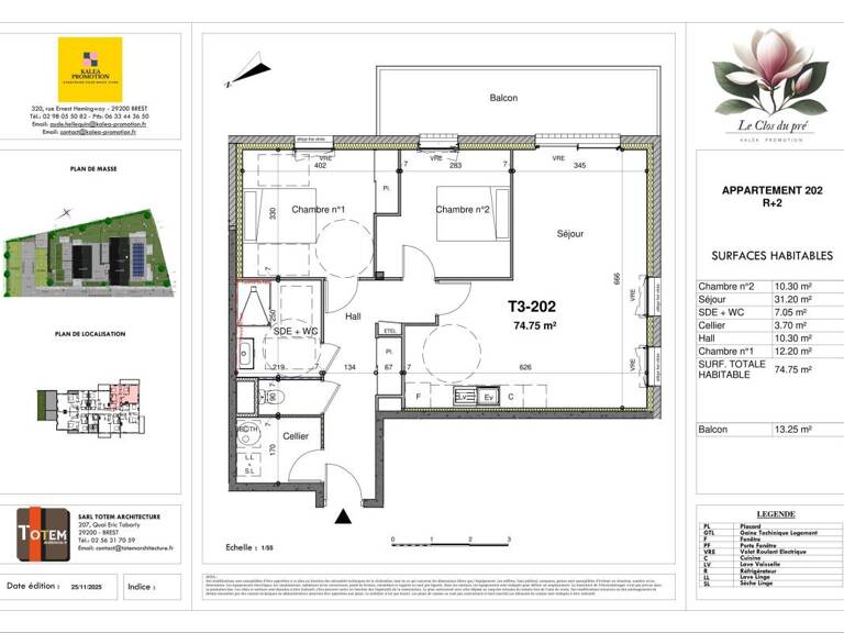 GUILERS Appartement T3 NEUF avec balcon — photo 1