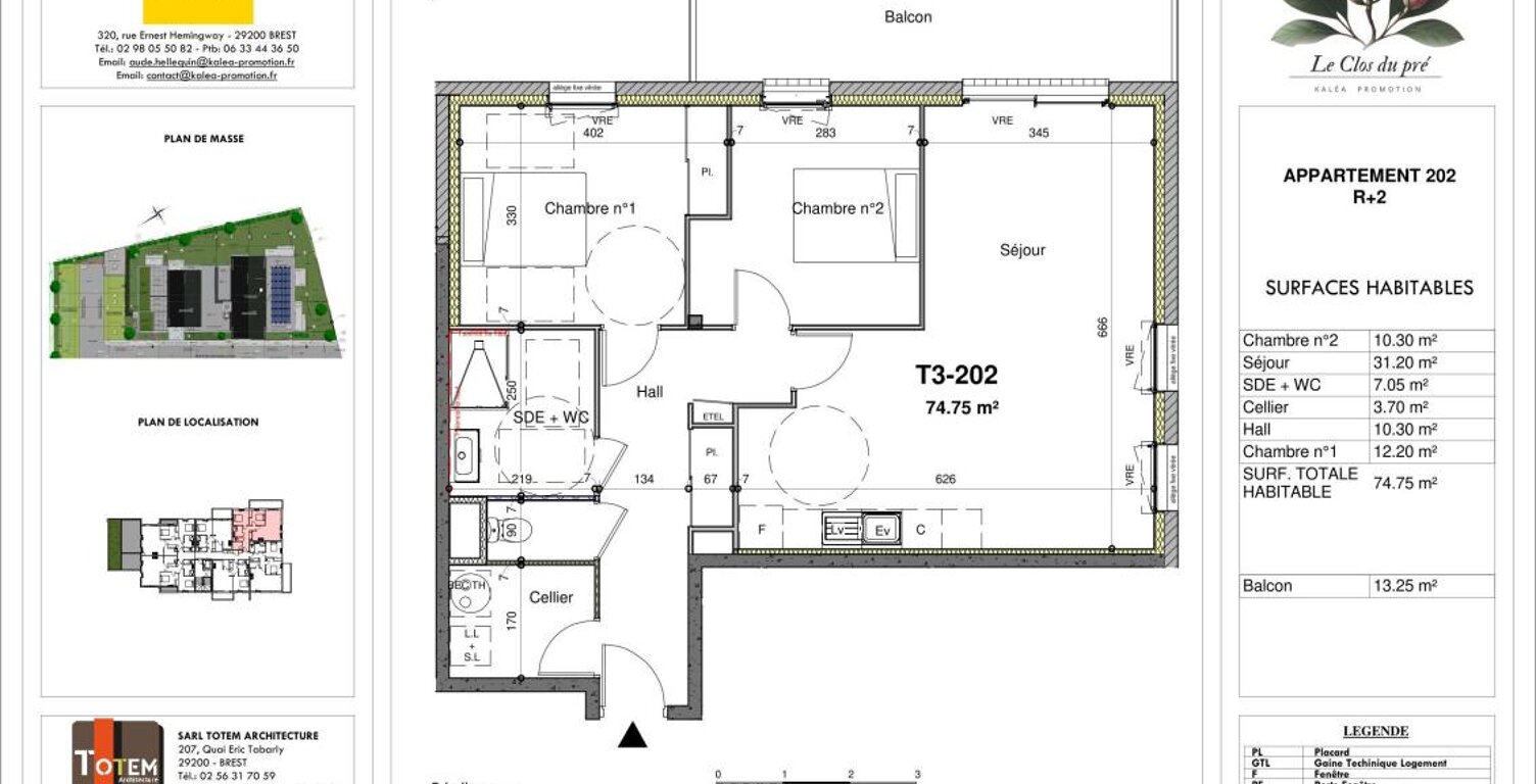 GUILERS Appartement T3 NEUF avec balcon — photo 1