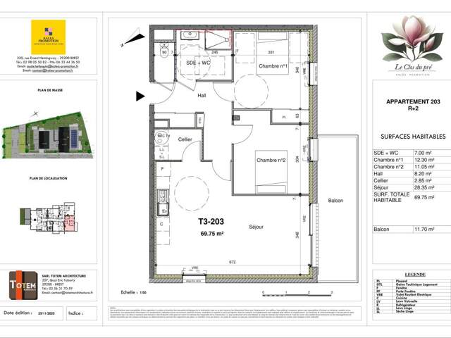 GUILERS Appartement T3 NEUF avec balcon — photo du bien