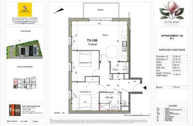 GUILERS Appartement T3 NEUF avec balcon — photo du bien
