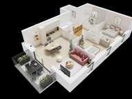 GUILERS Appartement T3 NEUF avec balcon — photo 3