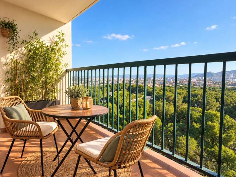 Appartement À Vendre T3/4 91m² - Grand balcon avec vue panoramique - Cave - Secteur Roy d'Espagne 13008 Marseille — photo 1