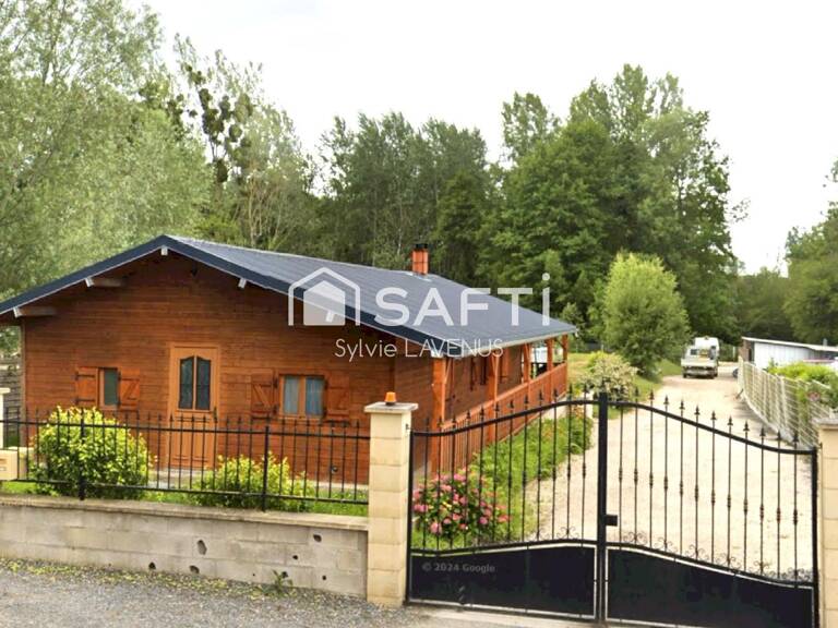 A FISMES 51, AXE SOISSONS/REIMS, MAISON DE TYPE CHALET DE 82 M2 SUR SON TERRAIN CLOS DE 1937 M2. — photo 1