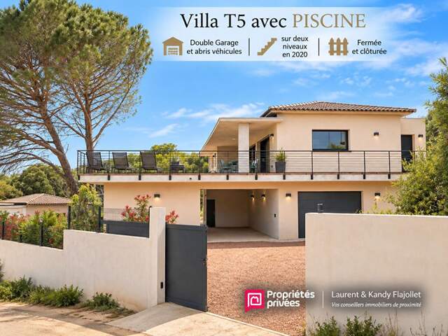 Villa T5 avec piscine - STE LUCIE DE PORTO-VECCHIO  (CORSE DU SUD)  20144 - FRANCE — photo du bien