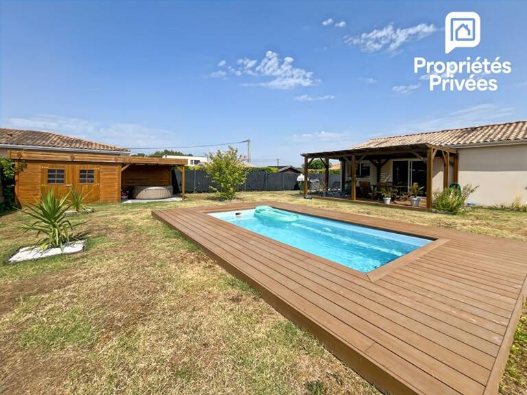 Maison récente de plain-pied avec piscine et grand garage de 30m² - 289 000 — photo 1