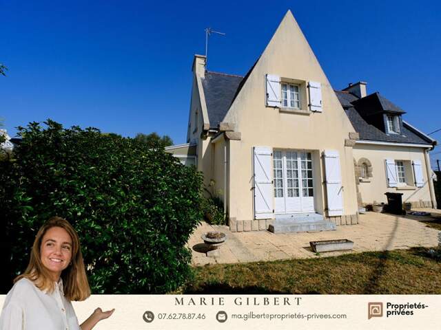 Maison familiale avec garage, grand jardin, corniguel Quimper 7 pièce(s) 160 m2 — photo du bien