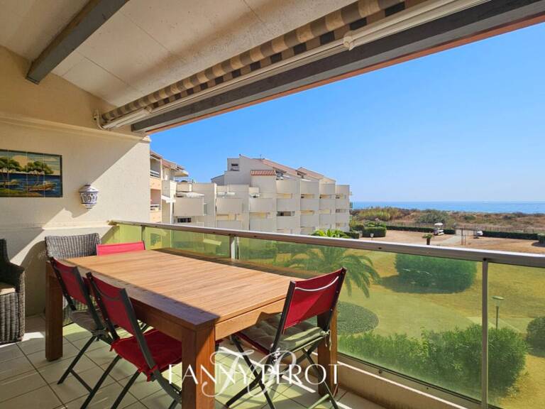 Saint-Cyprien - T3 avec vue mer depuis toutes les pièces et deux terrasses — photo 1