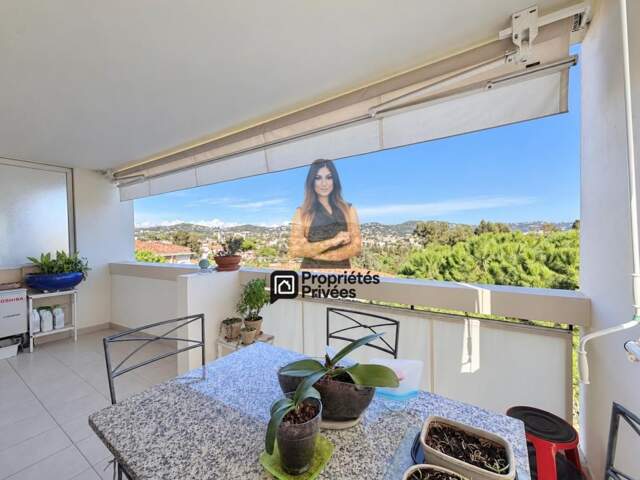 Appartement Cannes Croix des gardes 4 pièces 90 m2 2 terrasses, garage — photo du bien