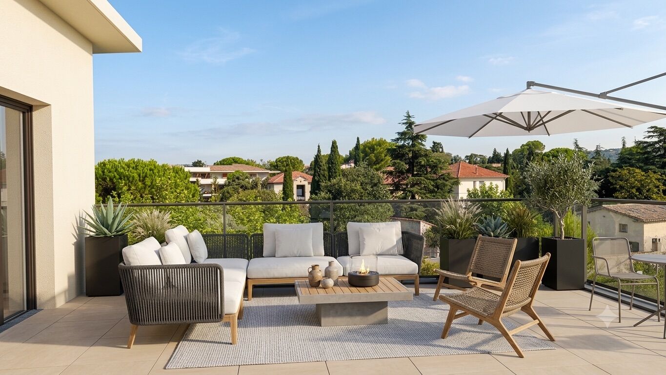 LA TORSE - SUPERBE T4 - DERNIER ETAGE - NEUF - 103 M² - MAGNIFIQUE TERRASSE 30M²